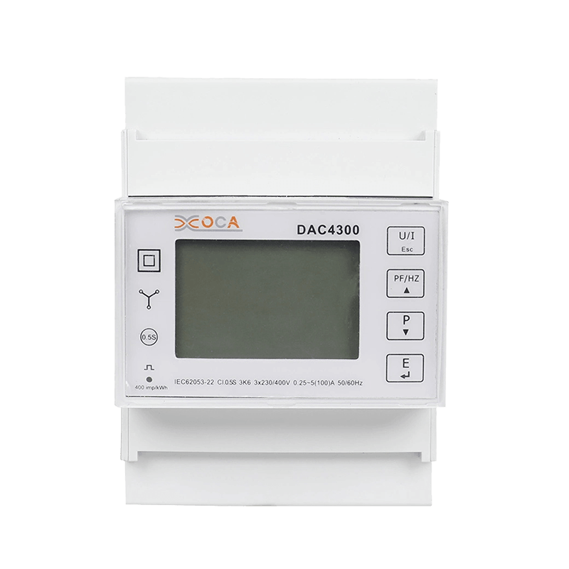 Dac4121c DIN-Schiene AC Einphasen-WLAN-Mehrtarif-Funktions-Energiezähler