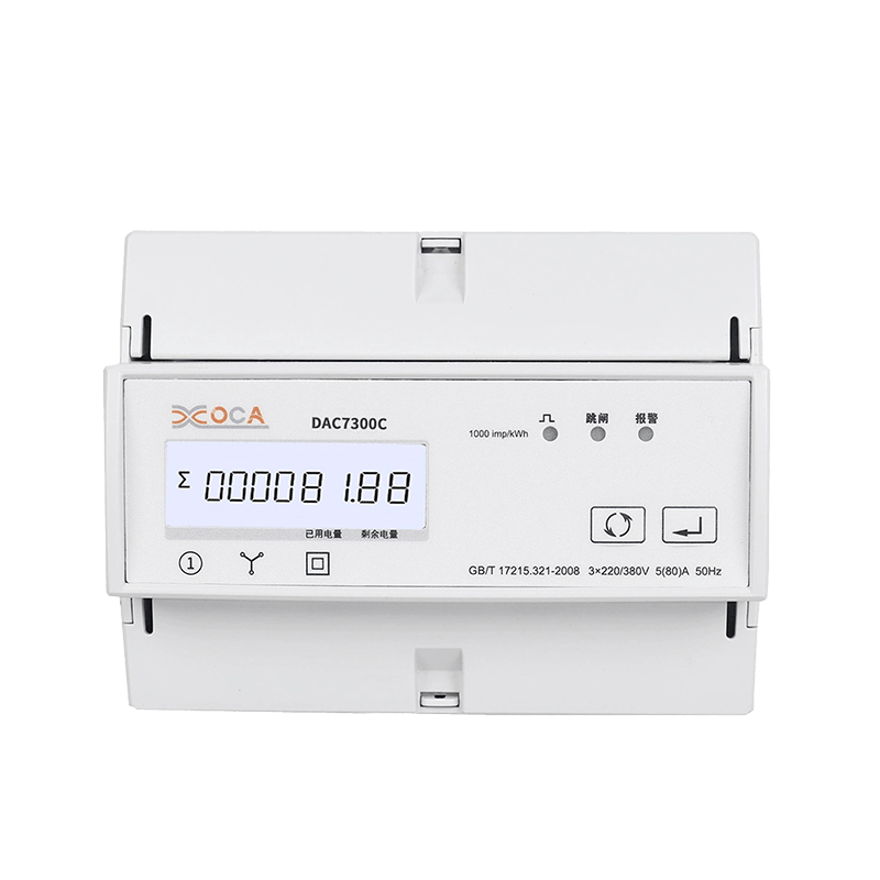 Dac7321c-CT DIN-Schiene AC WiFi mit Transformator Tuya Elektronischer Energiezähler