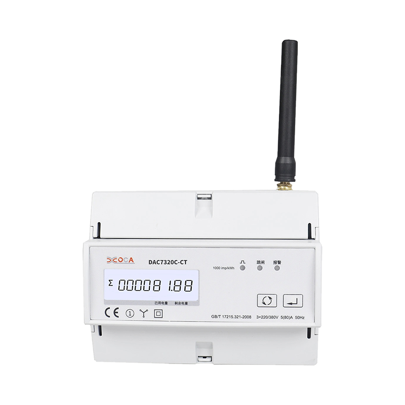 Dac7321c-CT DIN-Schiene AC WiFi mit Transformator Tuya Elektronischer Energiezähler