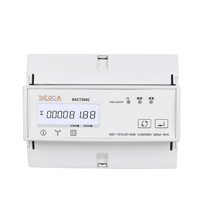 Dac7321c-CT DIN-Schiene AC WiFi mit Transformator Tuya Elektronischer Energiezähler