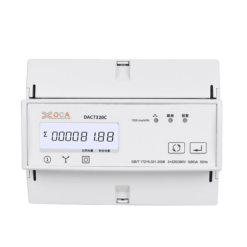 Dac7321c-CT DIN-Schiene AC WiFi mit Transformator Tuya Elektronischer Energiezähler