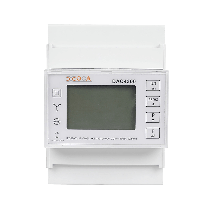 Dac4302CT DIN-Schiene AC Dreiphasen-Modbus Smart Energy Meter Multimeter