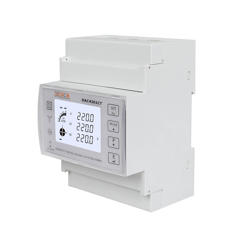 Dac4302CT DIN-Schiene Dreiphasen-Modbus Tuya-Stromzähler Leistungsmesser