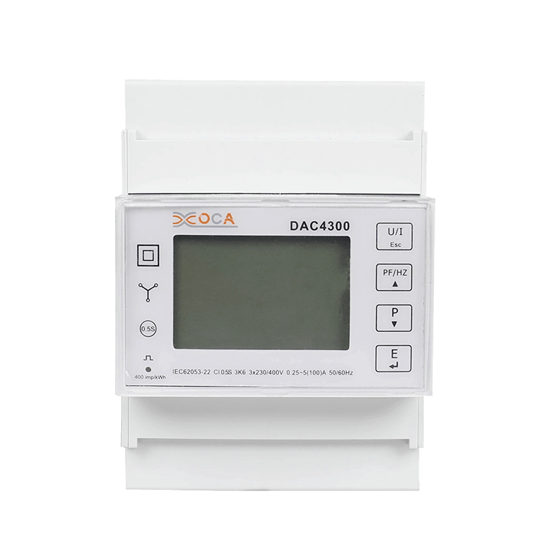 Dac4302CT DIN-Schiene Dreiphasen-Modbus Tuya-Stromzähler Leistungsmesser