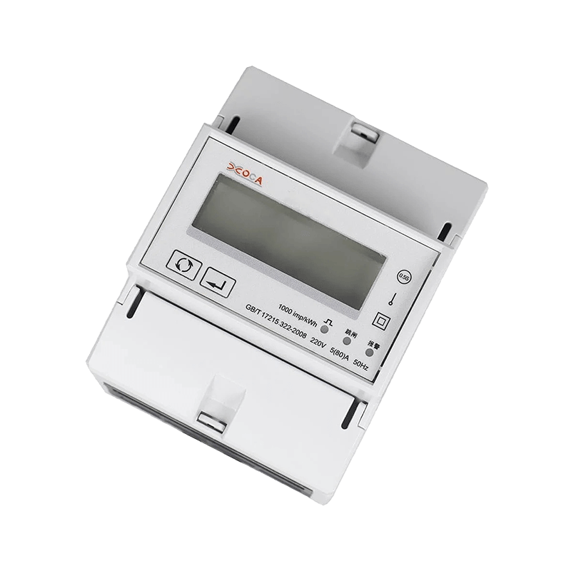 Dac4121C DIN-Schiene AC einphasiger drahtloser Modbus-Leistungsmesser