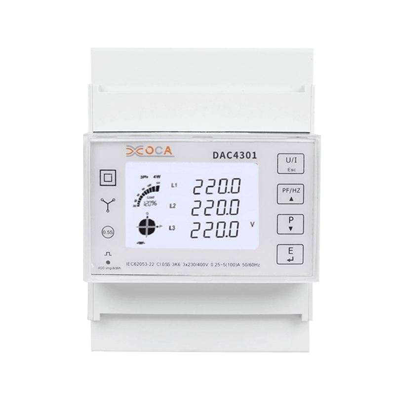 Dac4301 DIN-Schienen-Prepaid-Modbus-Stromzähler