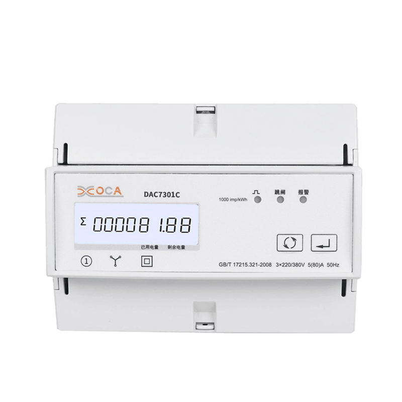 Dac7301C DIN-Schiene AC Dreiphasen-Modbus-Stromzähler