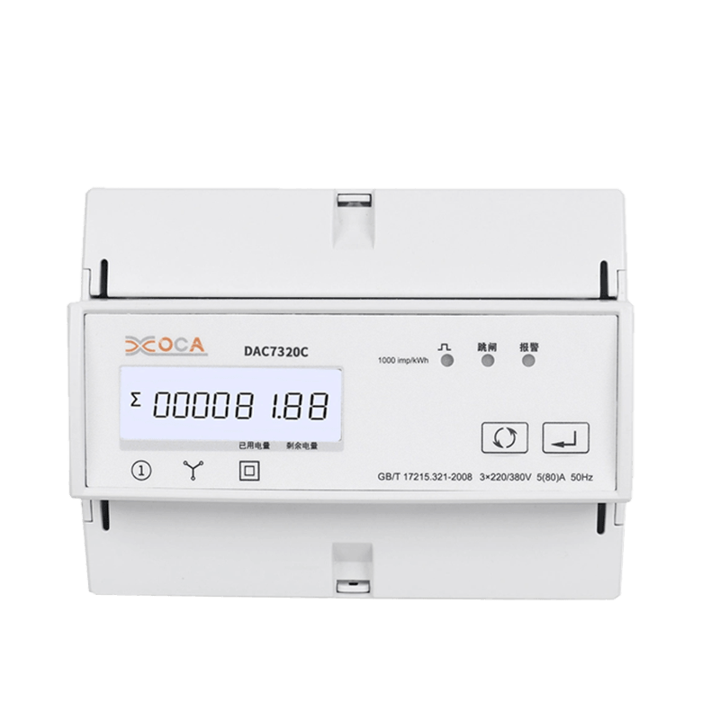 Dac7320C DIN-Schienen-WLAN mit Relais-Stromzähler