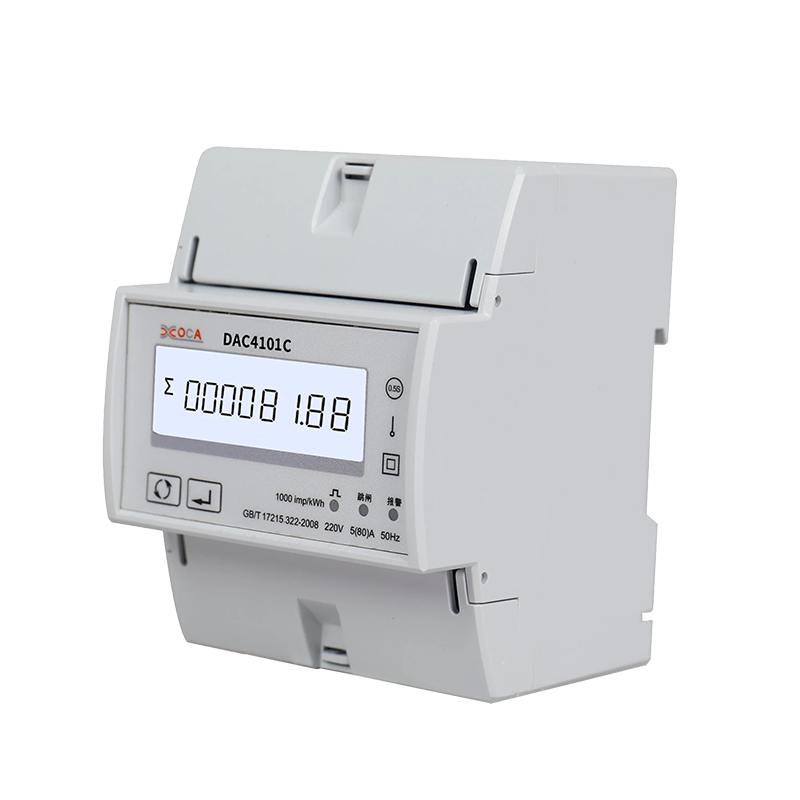 Dac4101c DIN-Schiene DC Smart Energy Meter mit neuer Technologie