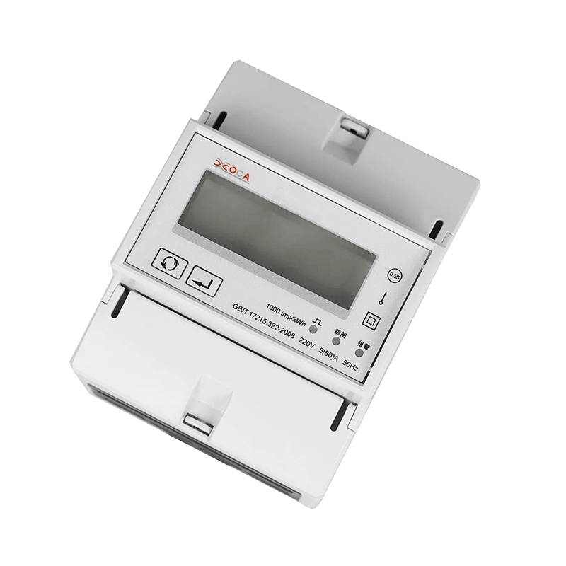 Dac4120c DIN-Schiene Einphasen-Wechselstrom-Modbus-Smart-Multifunktions-Energiezähler