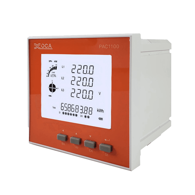 PAC5110 Dreiphasen-Panel RS485 Modbus Digitaler Stromzähler Leistungsmesser