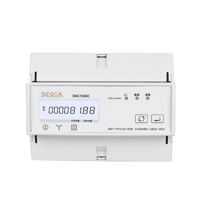 DAC7300C-CT DIN-Schiene Dreiphasen-Modbus-Smart-Remote-Stromzähler