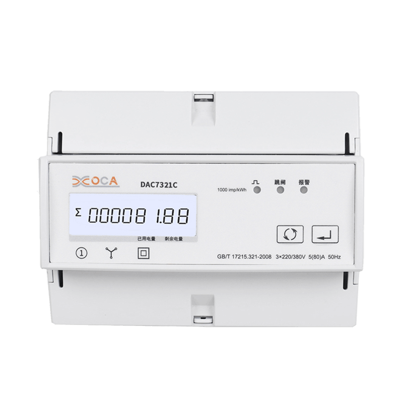 Dac7321c Dreiphasen-Modbus-Smart-Stromzähler mit Fernbedienung