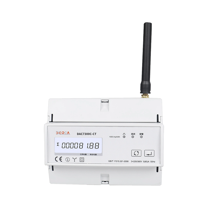 DAC7300C-CT DIN-Schiene Dreiphasen-Modbus-Smart-Remote-Stromzähler