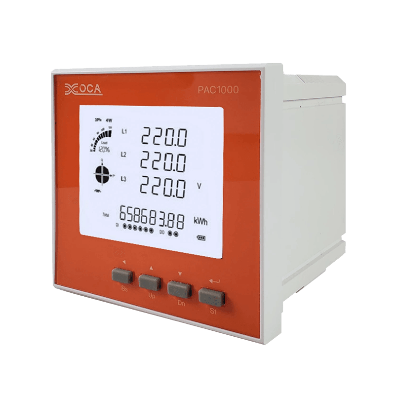 PAC5010 Big LCD WiFi Smart Power Meter Elektrischer Energiezähler Elektrischer Analysator