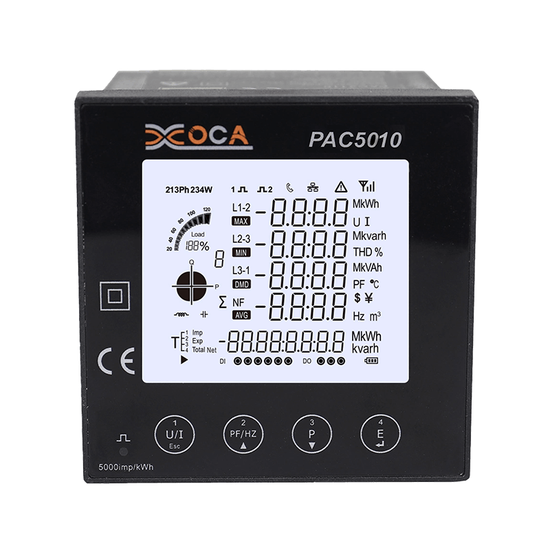 PAC3000 LCD-Intelligentes Panel-Leistungsmessgerät