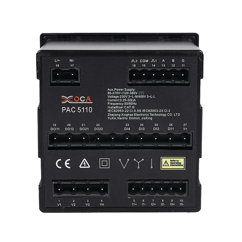 PAC5010 Smart Modbus LCD Panel Leistungsmesser Multimeter