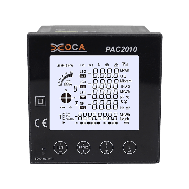 PAC5010 Smart Modbus LCD Panel Leistungsmesser Multimeter