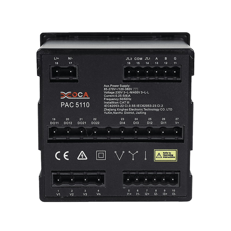 PAC5010 Big LCD WiFi Smart Power Meter Elektrischer Energiezähler Elektrischer Analysator